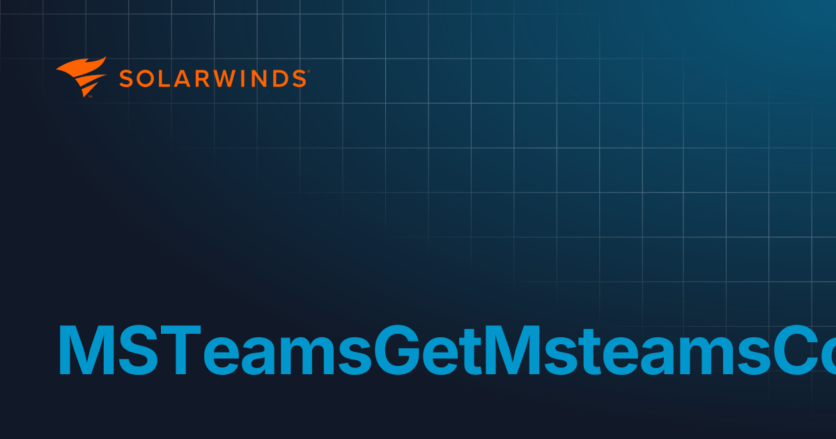 MSTeamsGetMsteamsConfigResponseBody | Go SDK | Incident Response ...